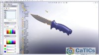 SolidWorks视频教程产品设计图解-李观华、黄致程刀柄 （3）