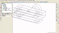 CAXA制造工程师 2008视频教程-05连接块的曲面造型