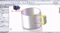 魔方教学视频-SolidWorks 曲面教学-1.8 删除面在实体建模中的应用
